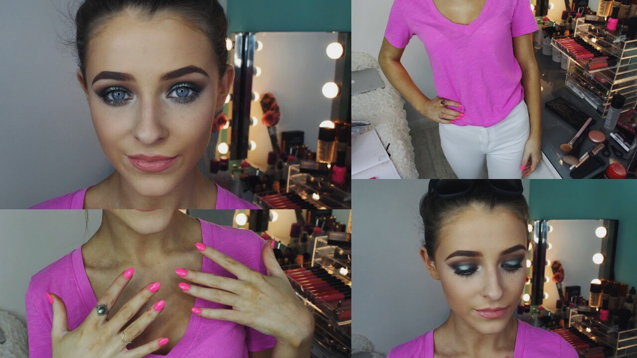 Get Ready With Me - MAKEUP & OUTFIT