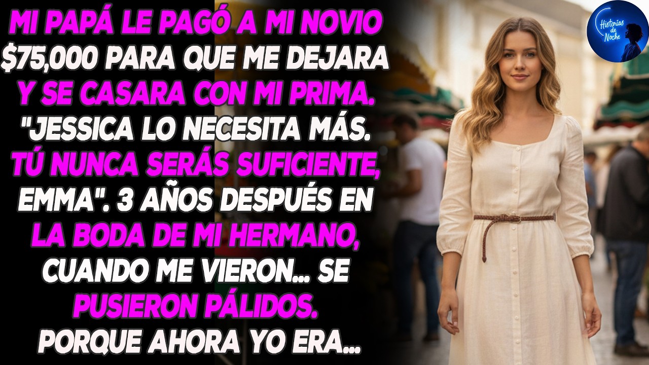 Papá Le Pagó A Mi Novio $75k Para Que Me Dejara Por Mi Prima. En La Boda De Mi Hermano 3 Años D...