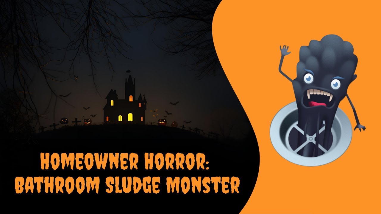Homeowner Horror: Bathroom Sludge Monster | Why is Black Sludge Bubbling from My Drain