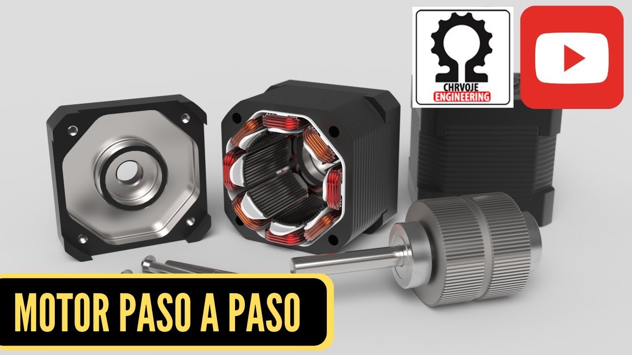&iquest;C&oacute;mo funciona el Motor de Pasos?