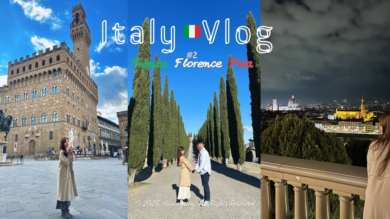 🇮🇹 Итальянский видеоблог за 5 ночей и 6 дней (Часть 2) | Тоскана с ее средневековым очарованием 🌲...