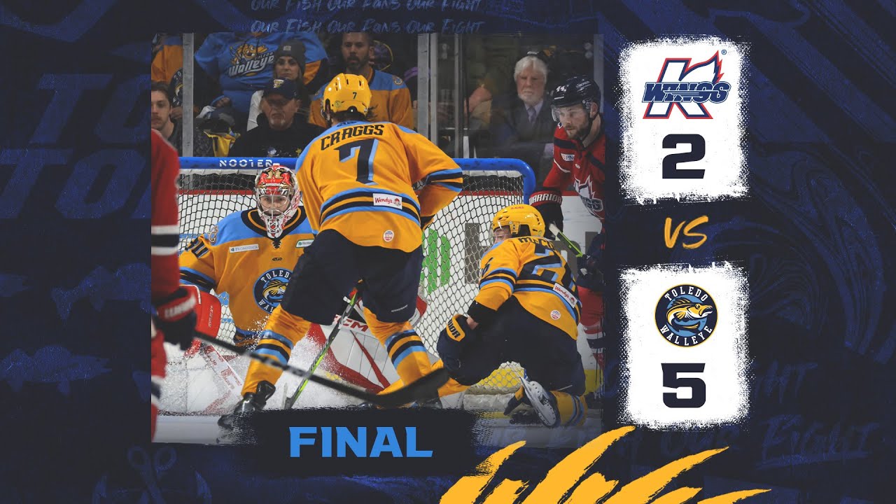 GAME TWO HIGHLIGHTS: Toledo Walleye 5, Kalamazoo Wings 2