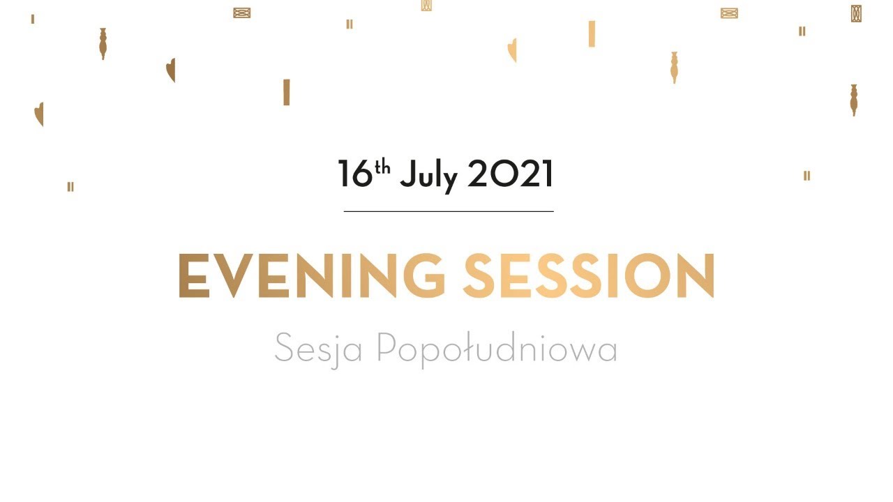 The 18th International Fryderyk Chopin Piano Competition (preliminary round), session 2, 16.07.2021