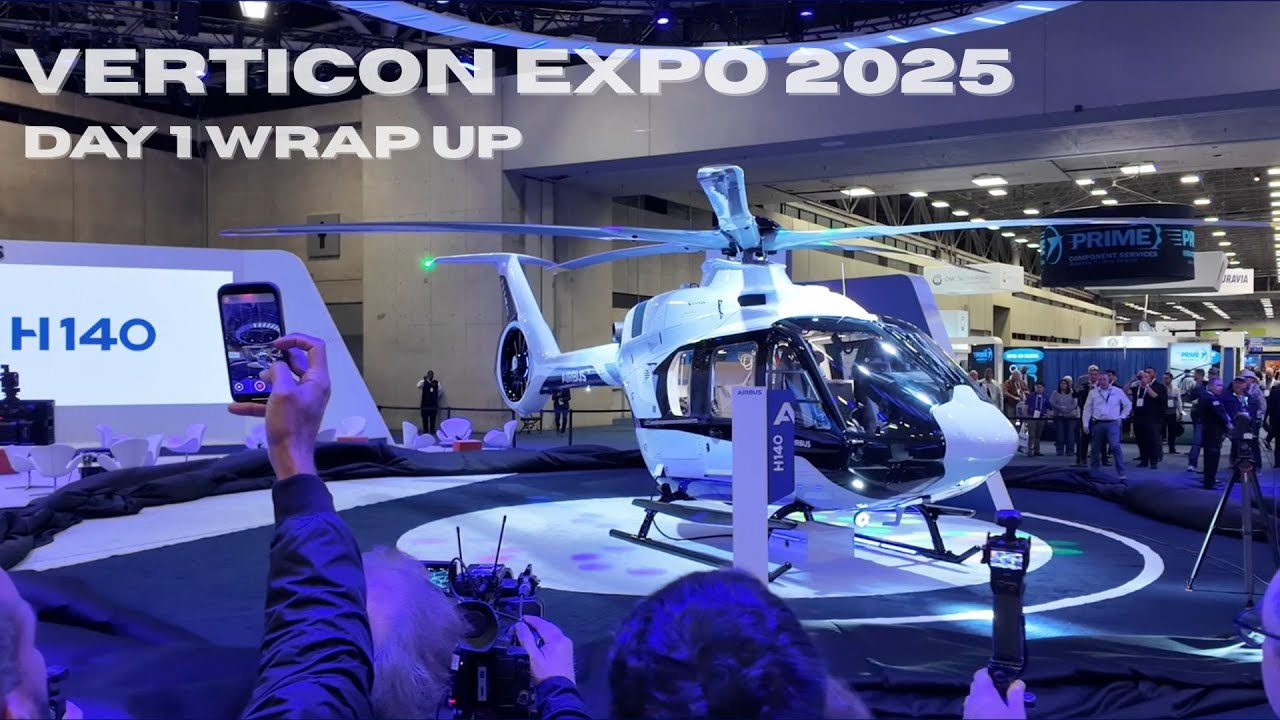 🚁 Verticon Expo Day 1: New Rotorcraft Unveiled & Familiar Faces!