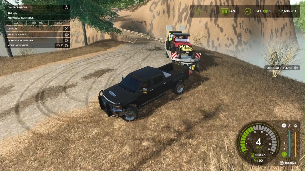 Farming Simulator 25 with slate