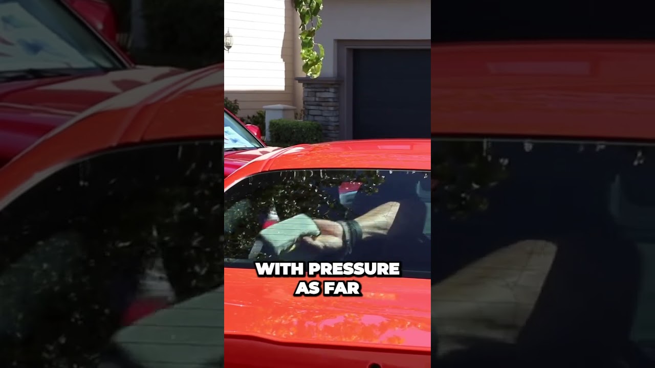 Car Window Cleaning Hack 