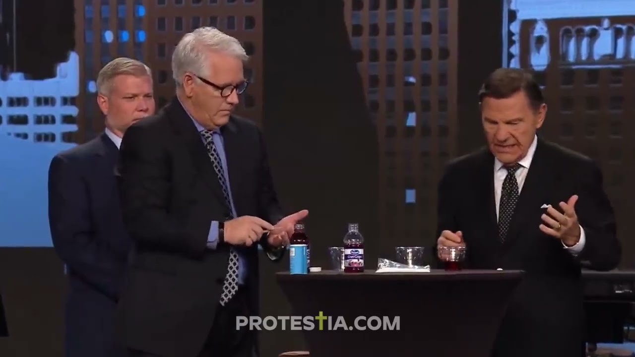 Kenneth Copeland Did a Blood Ritual in Front of His Congregation