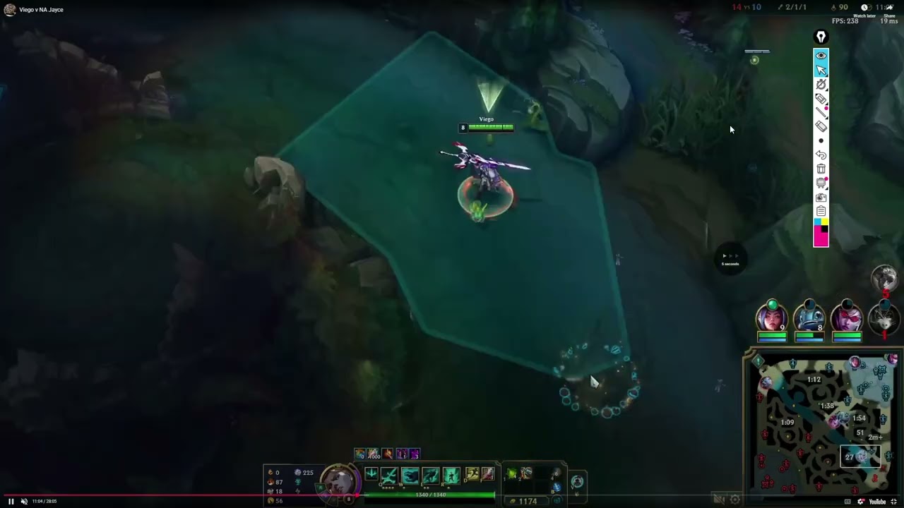 Emerald Viego vs Jayce offline