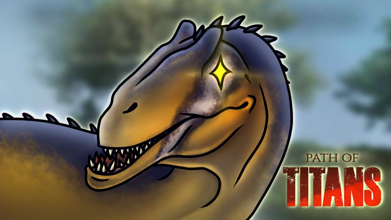 The Return of a Legend: BROKEN JAW!! - Allosaurus Mod Gameplay | Path Of Titans