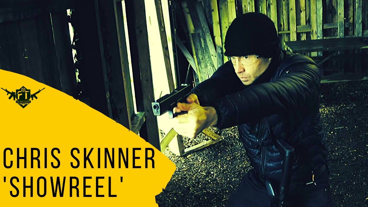 Chris Skinner Showreel Clip on the Handgun & Tactical Rifle Firearm Training for Film & TV course