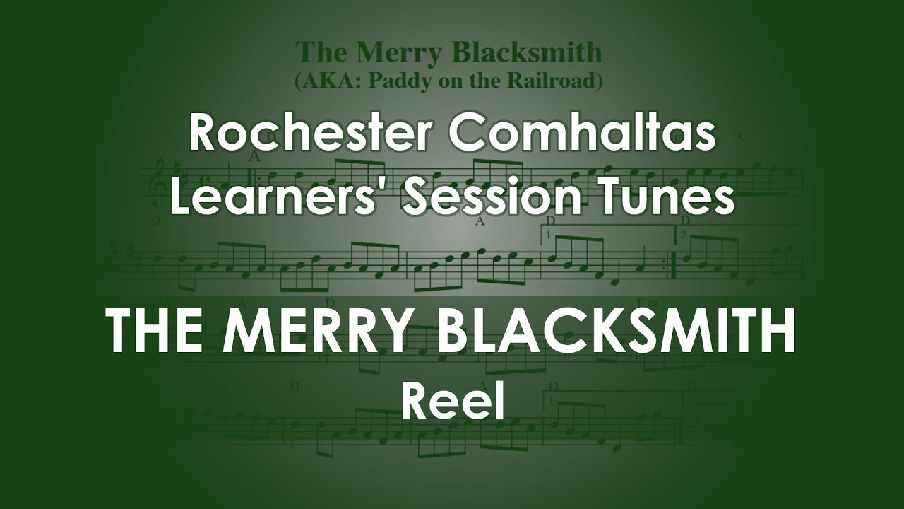 The Merry Blacksmith (Reel) on Irish tenor banjo for the Rochester CCE Learners' Session