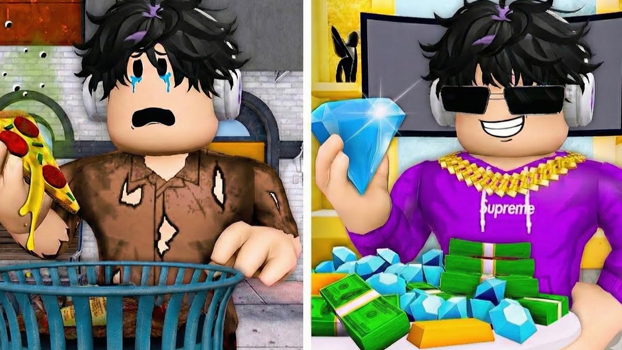 POVERO vs RICCO in ROBLOX!
