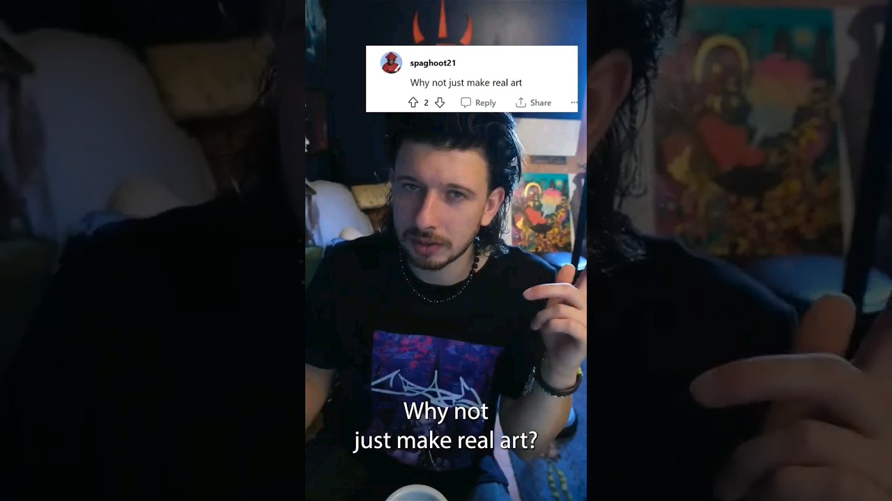 Is AI Art Plagiarism?? #artDebate #Digitalart #AIart #artistperspective #artdiscussion