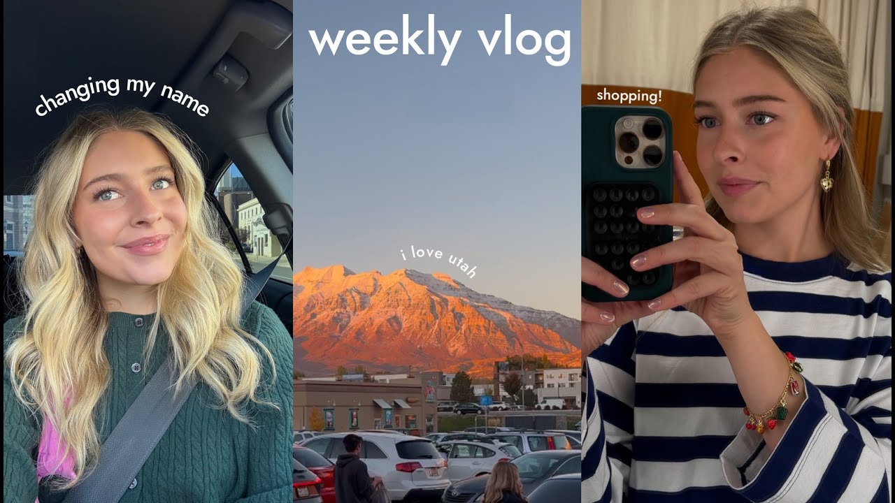 VLOG! (новая работа, смена имени, шопинг)
