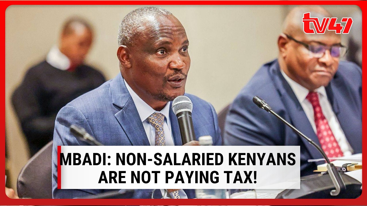 CS Mbadi accuses non-salaried Kenyans of not paying taxes