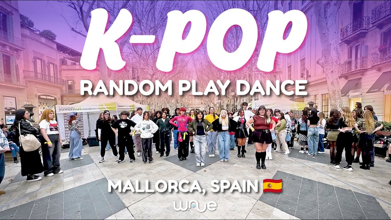 K-Pop Random Play Dance in Public 2025 | Mallorca, Spain 🇪🇸 | By WAVE  💃 4K