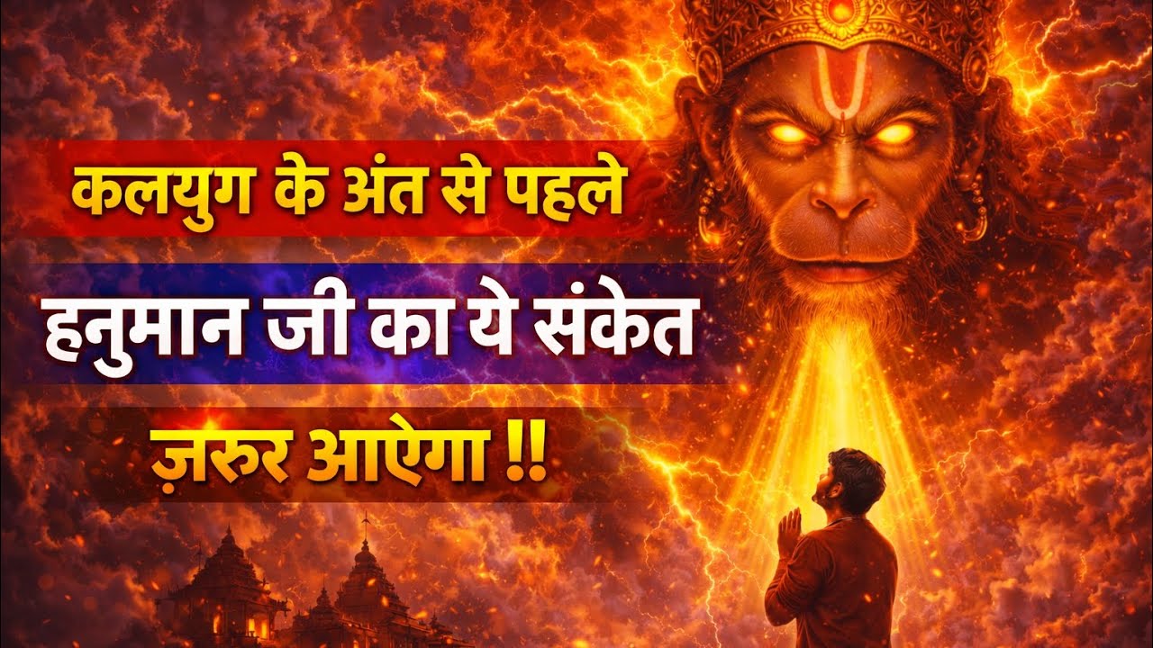 कलयुग के अंत से पहले हनुमान जी का ये संकेत ज़रूर आएगा | सच जानकर हैरान रह जाओगे 😱🔥 #viral #hanumanji