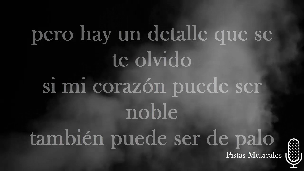 Corazon de Palo - Luis Alberto Posada Letra