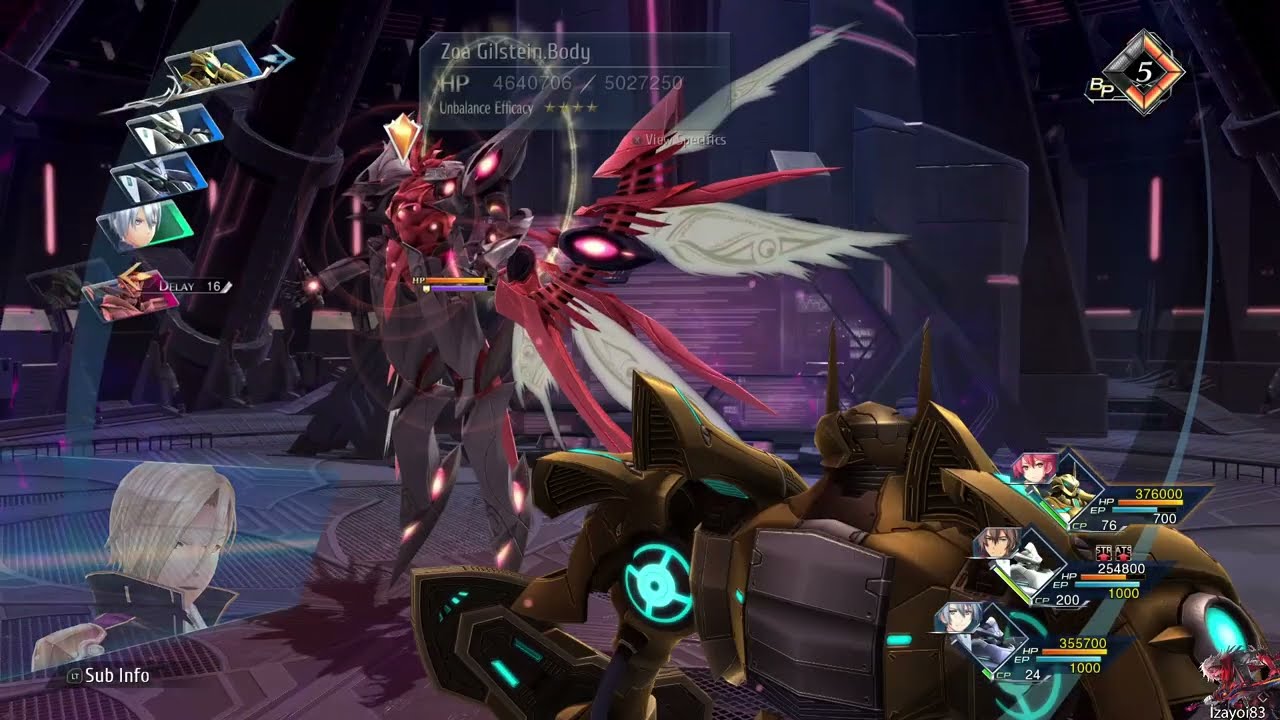 Reverie Abyss - Zoa Mech fight Rean 141, Crow/Rufus 140