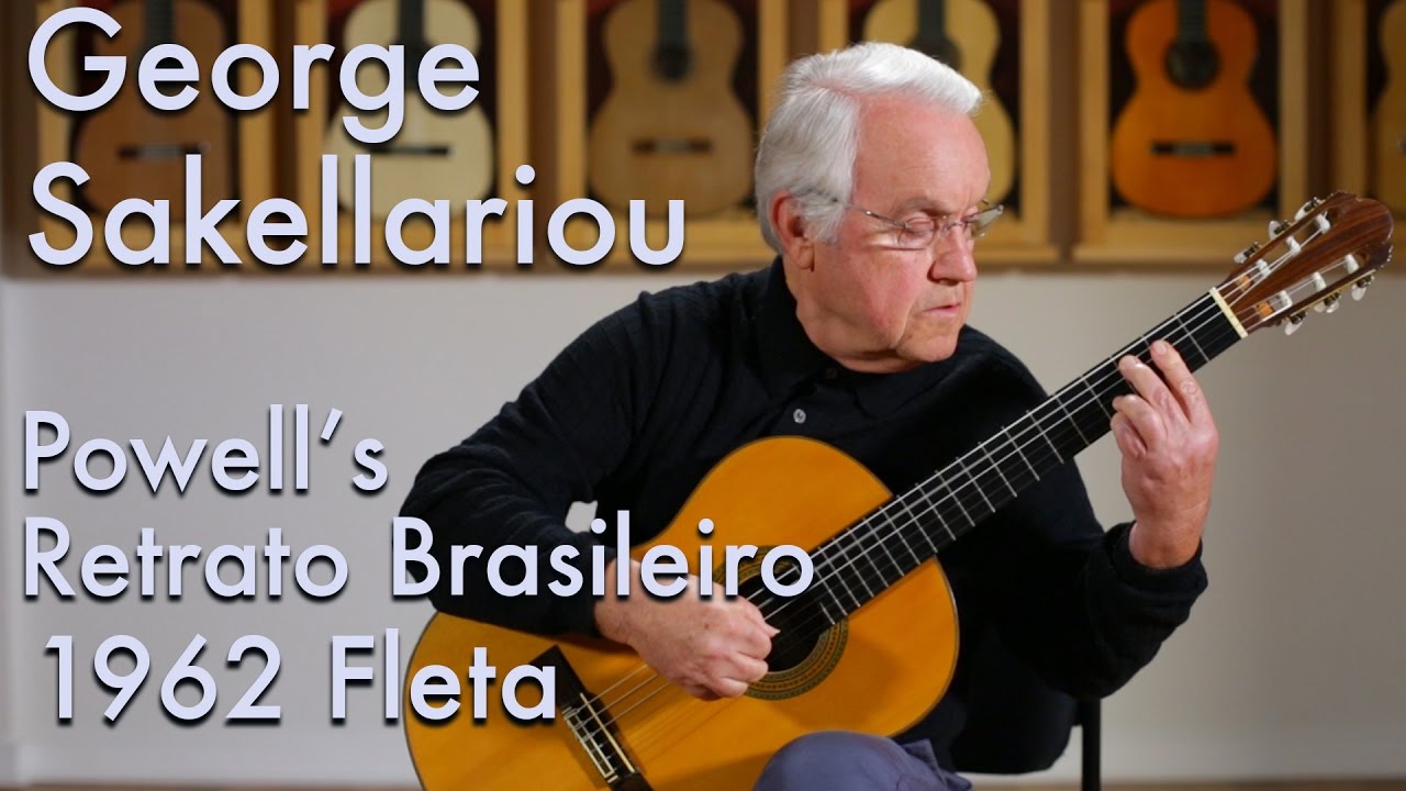 1962 Fleta - George Sakellariou plays Retrato Brasileiro by Baden Powell
