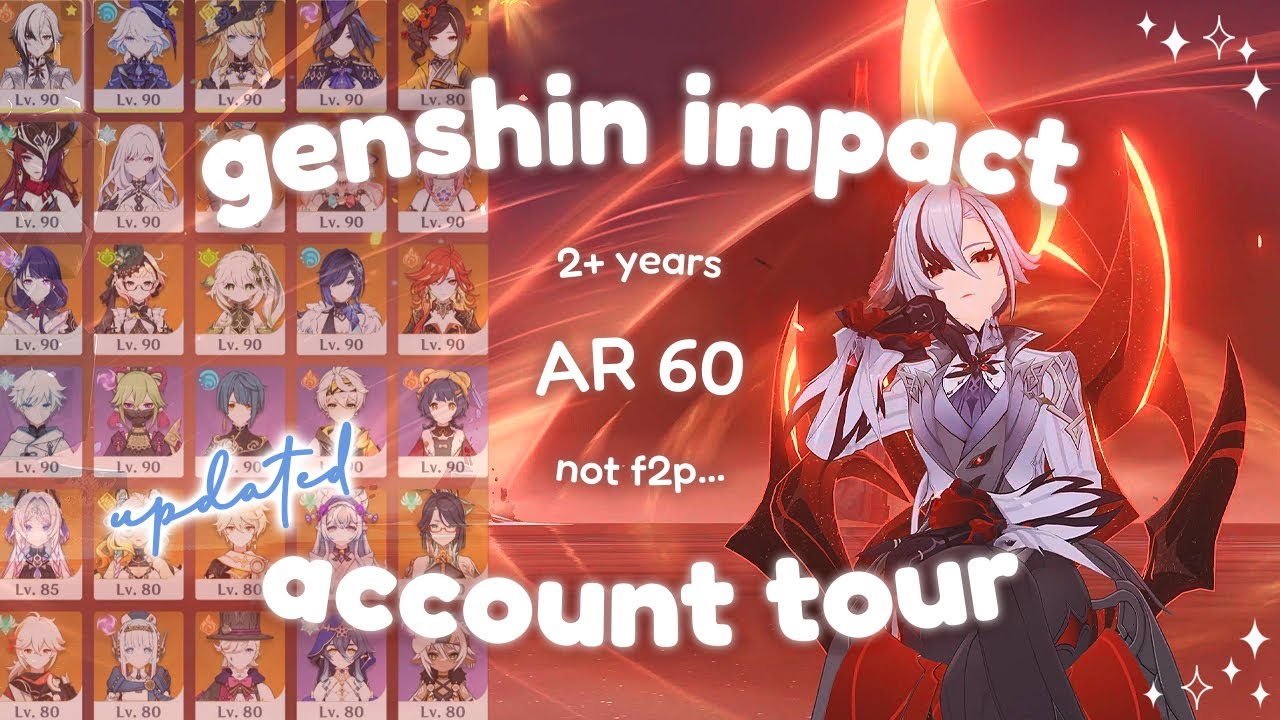AR 60 account tour (nod krai plans, pretty girlies ♡) updated! ｡✿⋆ cozy genshin impact gameplay
