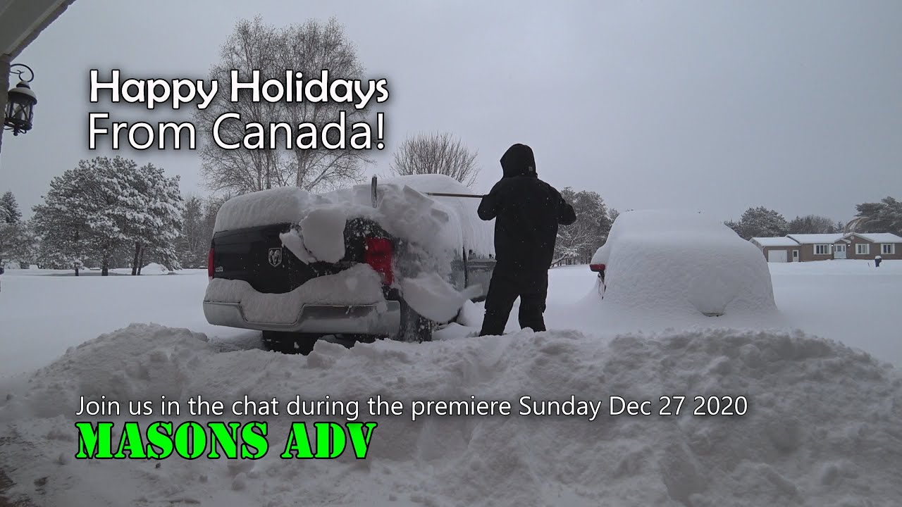 Happy Holidays from Canada!  | Masons ADV |