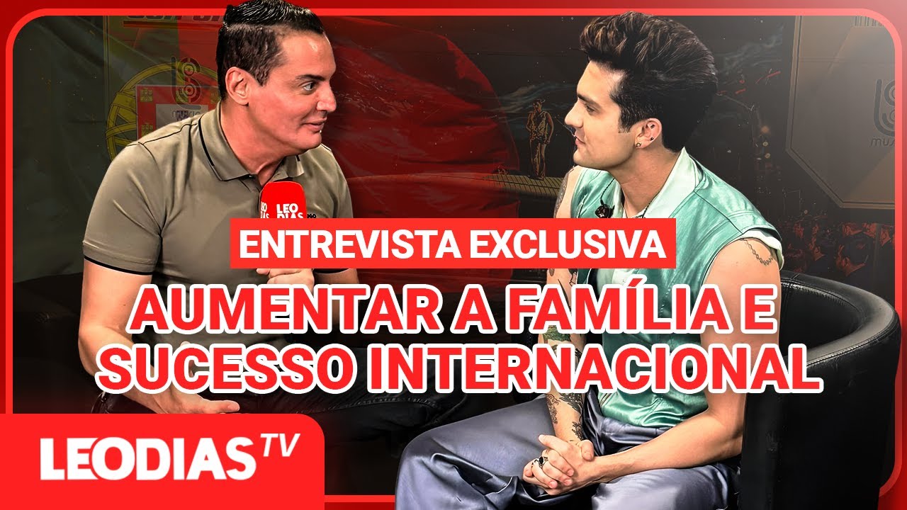 ENTREVISTA EXCLUSIVA: LUAN SANTANA FALA SOBRE CRISTIANO RONALDO, PORTUGAL E NOVO DVD
