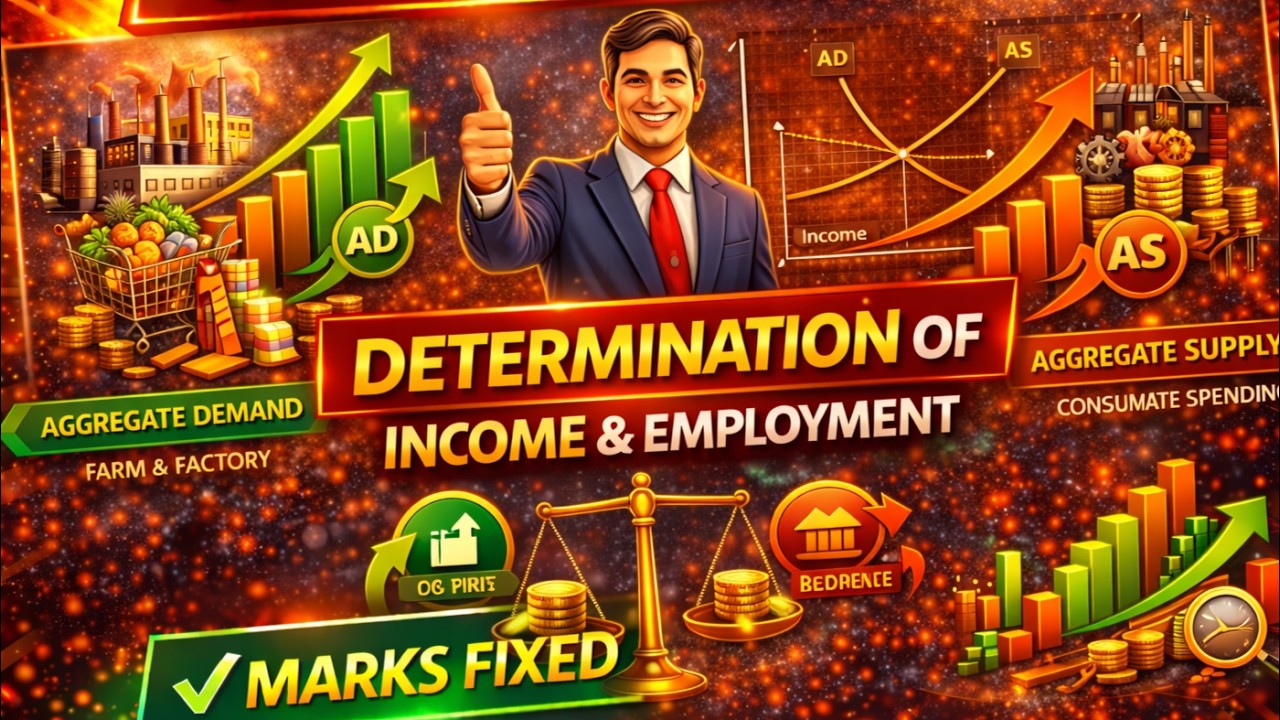 AD - AS ONESHOT REVISION | MACROECONOMICS | full marks✅