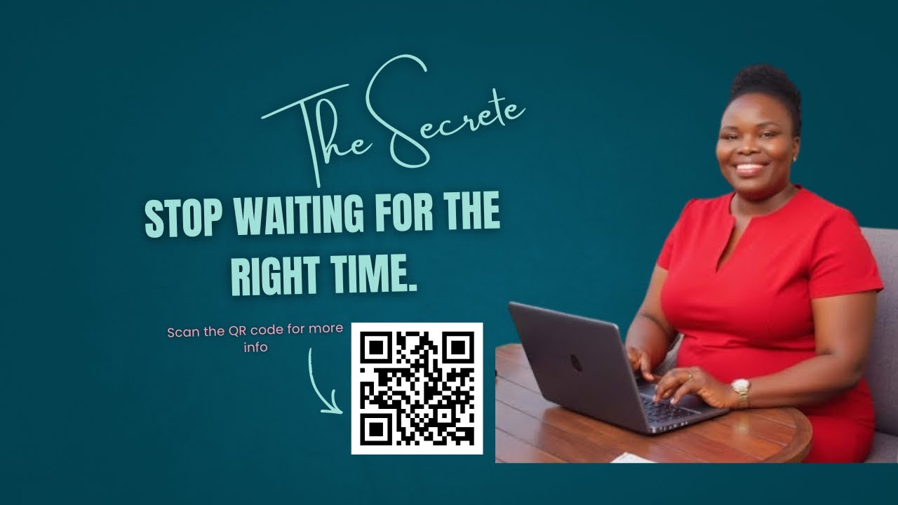Stop waiting for the right time. 📱