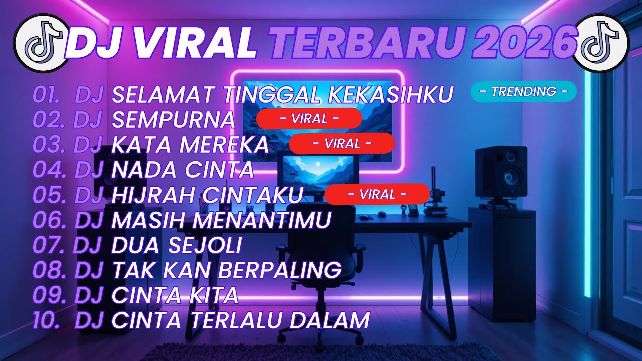DJ TIKTOK TERBARU 2026🎵 DJ SELAMAT TINGGAL KEKASIHKU | DJ SEMPURNA