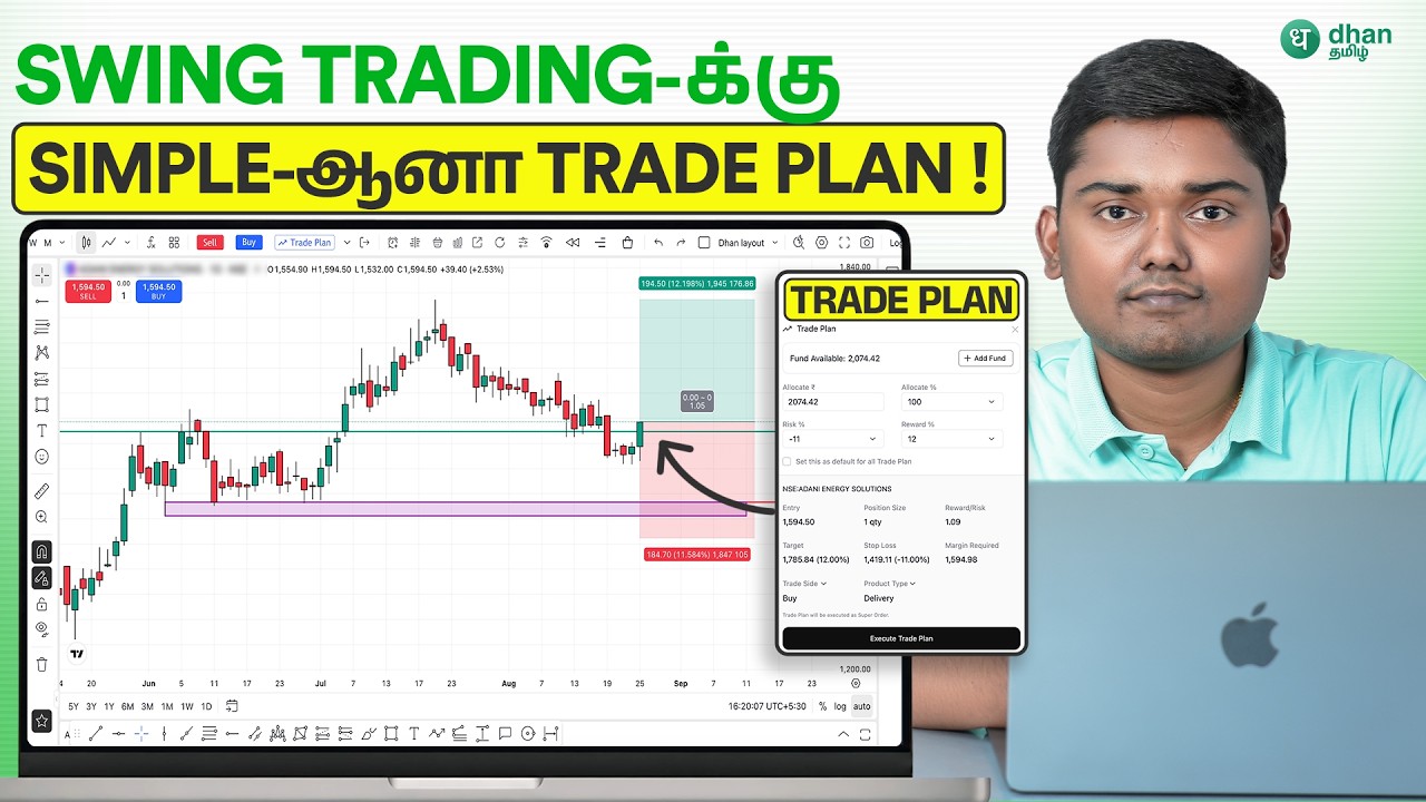 Swing Trading-க்கு Dhan Trade Plan எப்படி Use பண்ணுவது? Complete Guide 🔥