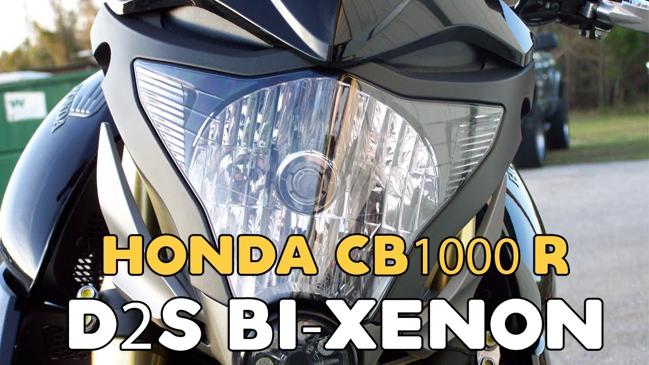 Honda CB1000R D2S Bi-xenon projector instuctions
