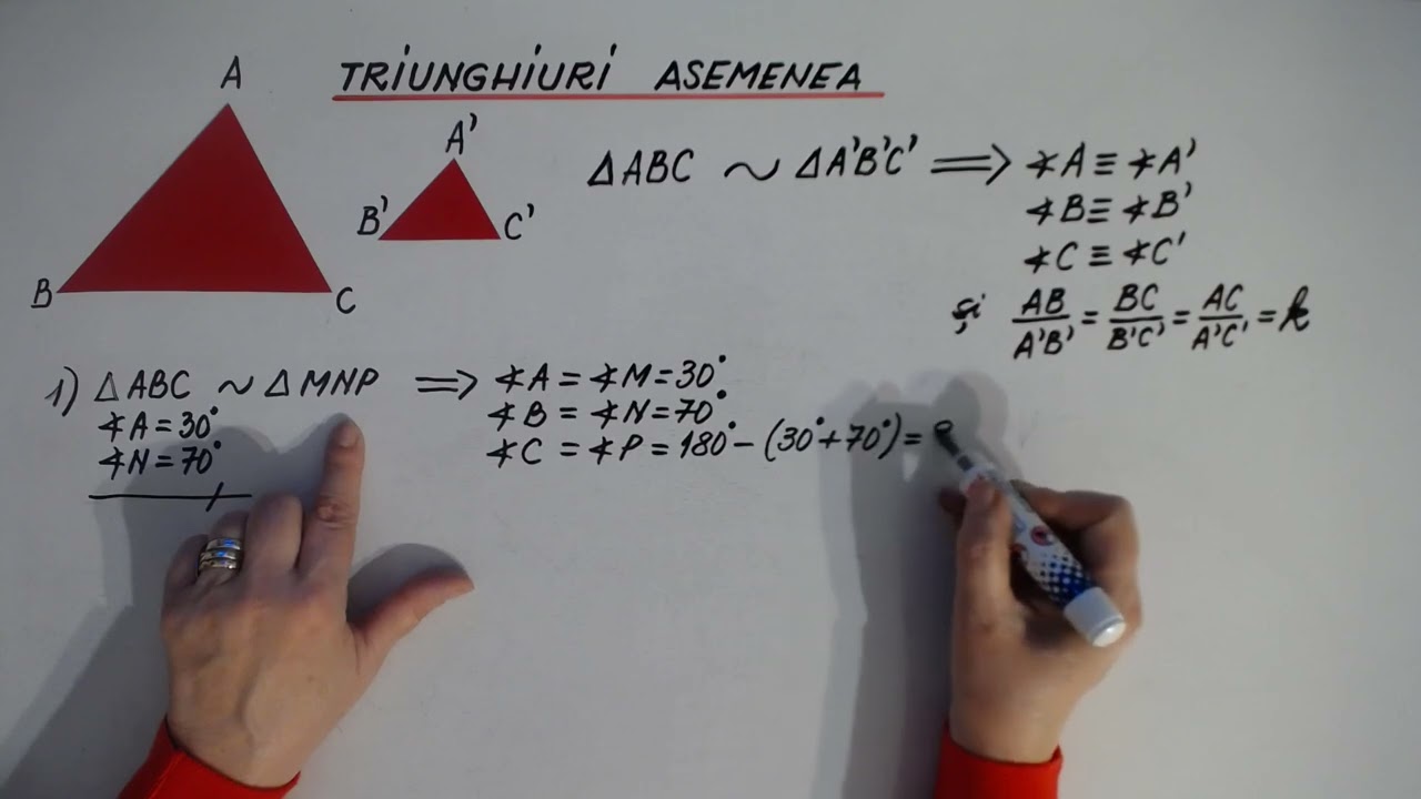 mm5m.9 - matemaaax5minute - TRIUNGHIURI ASEMENEA - defintie si probleme