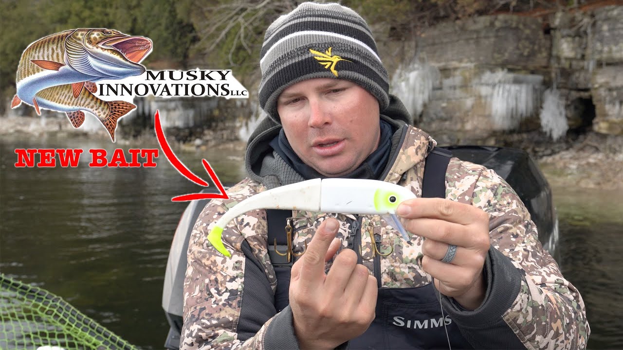 SWIMMIN INVADER REVIEW! (New bait from Musky Innovations underwater footage)
