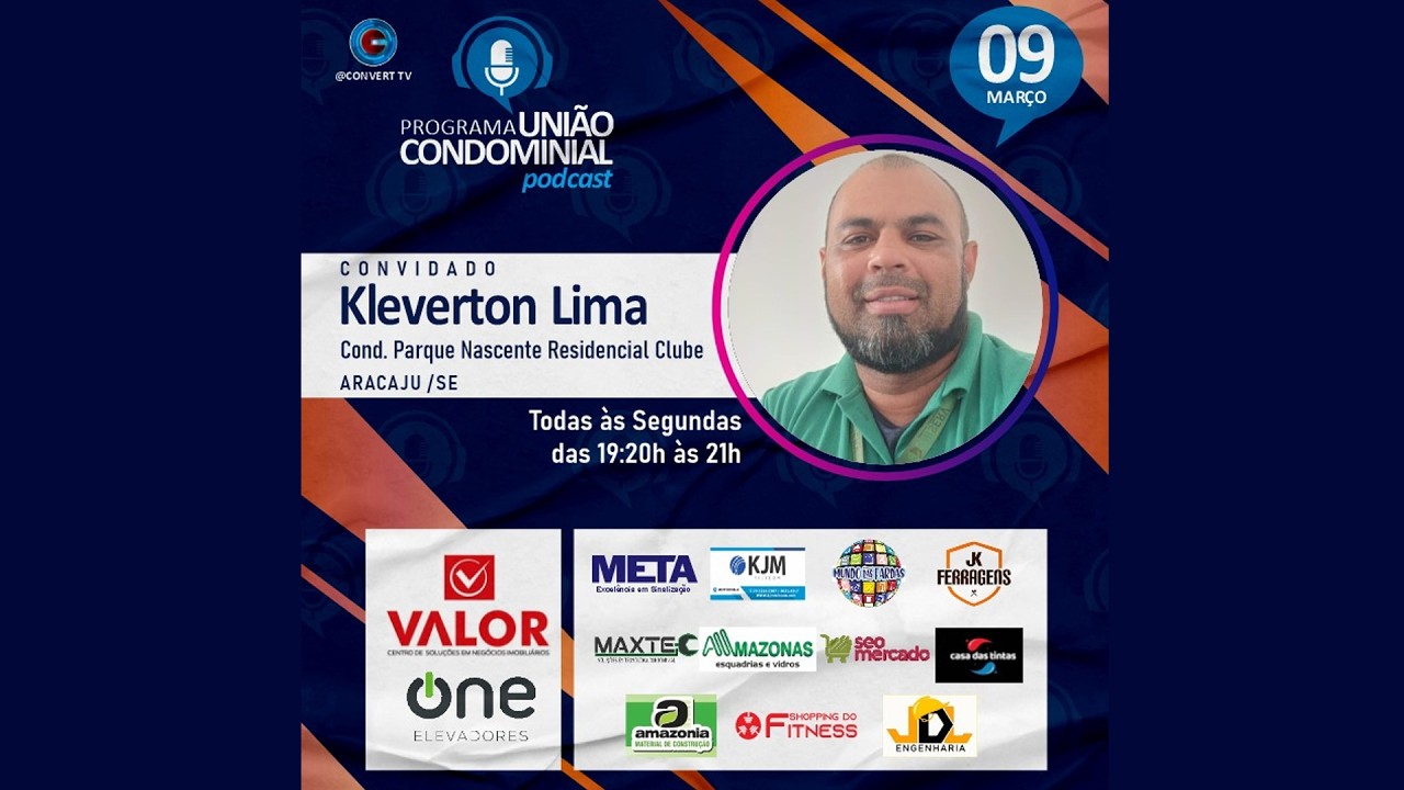PROGRAMA UNIÃO CONDOMINIAL | 09/03/2026
