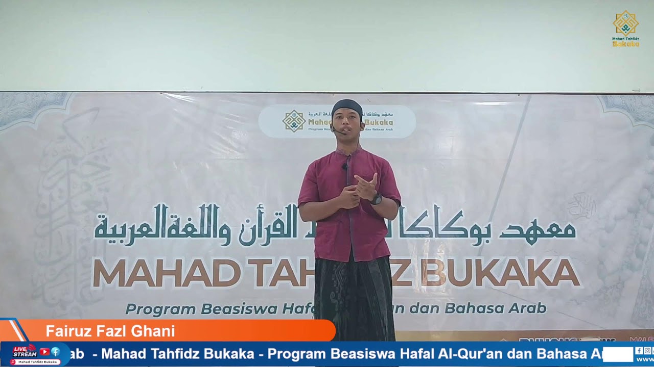 Live : Kultum sebelum ifthar ramadhan 1447 H hari ke 4
