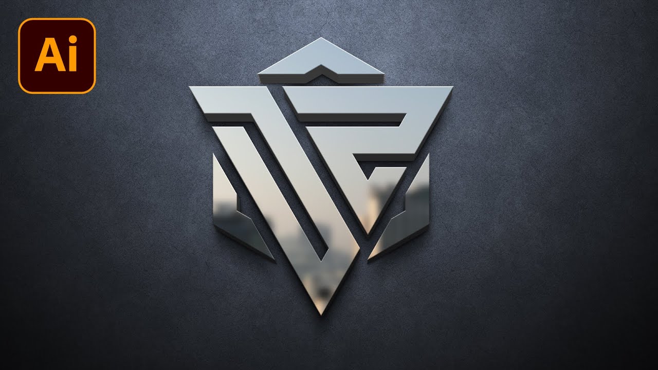 logo design illustrator || Simple letter logo design illustrator || Adobe illustrator tutorial