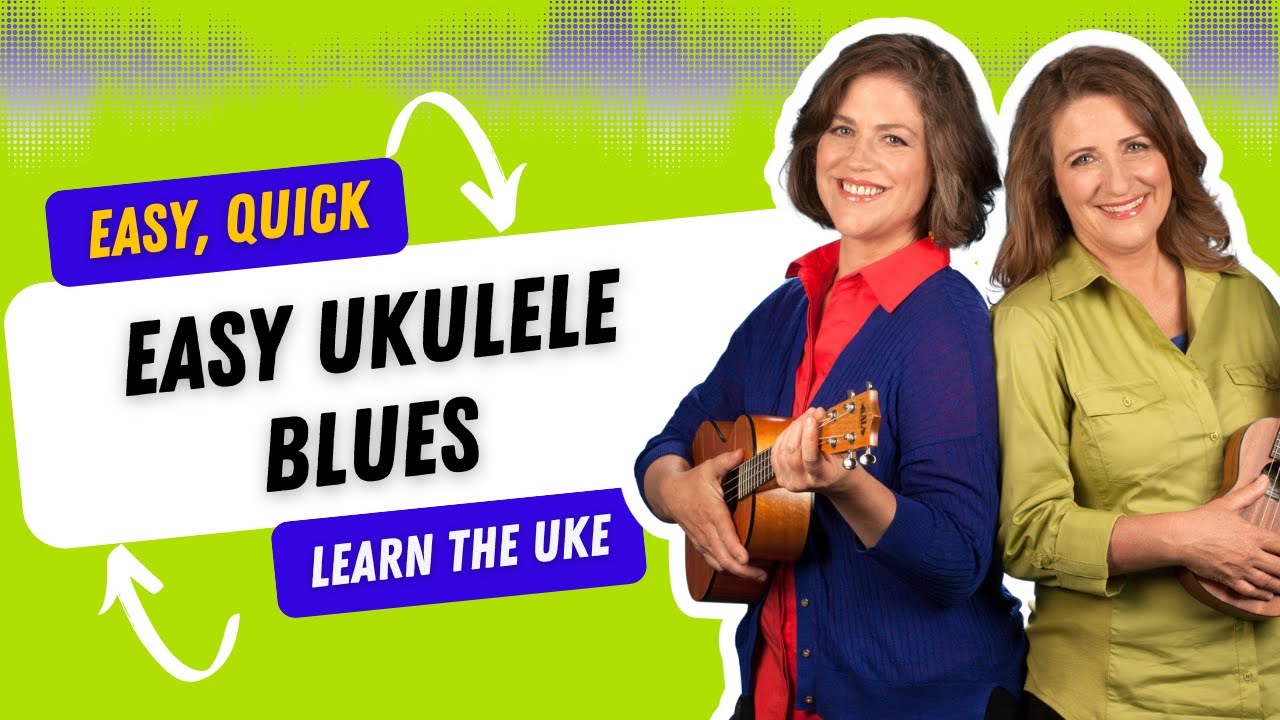 Easy Ukulele Blues Ukulele Play Along Tutorial - Ukulele Sisters