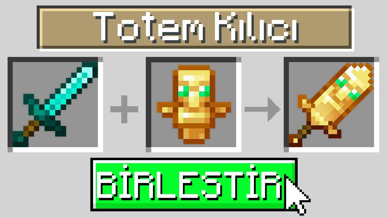 Minecraft ama HER ŞEYİ BİRLEŞTİREBİLİYORUM!