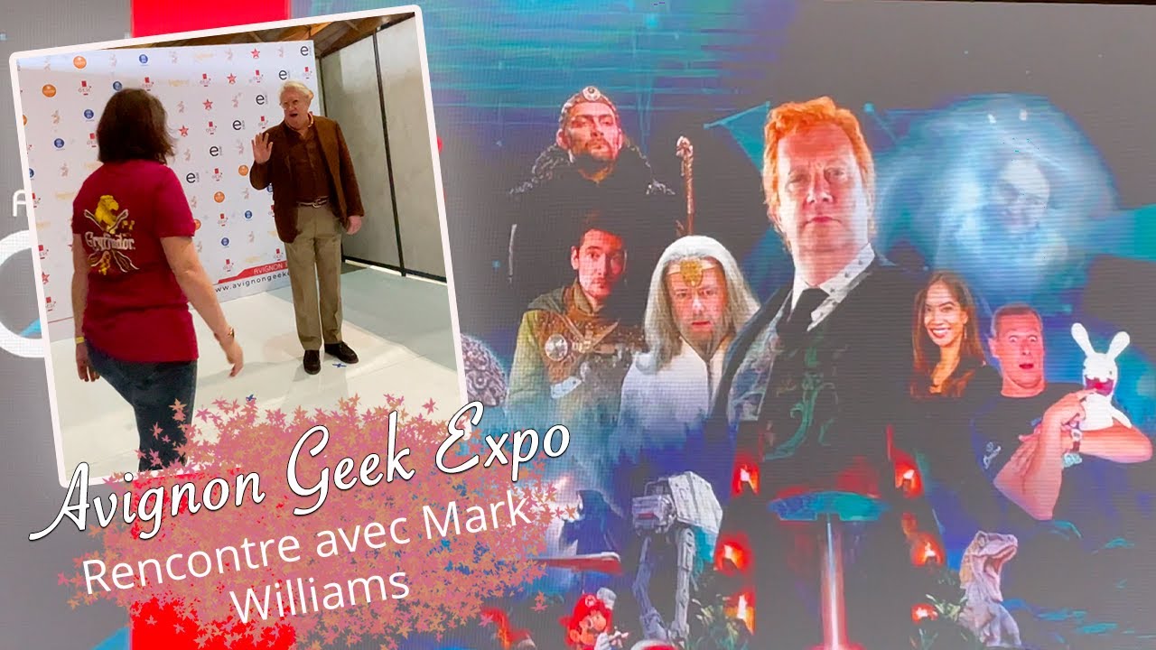 Avignon Geek Expo 2022 avec ma rencontre avec Mark Williams (Arthur Weasley)