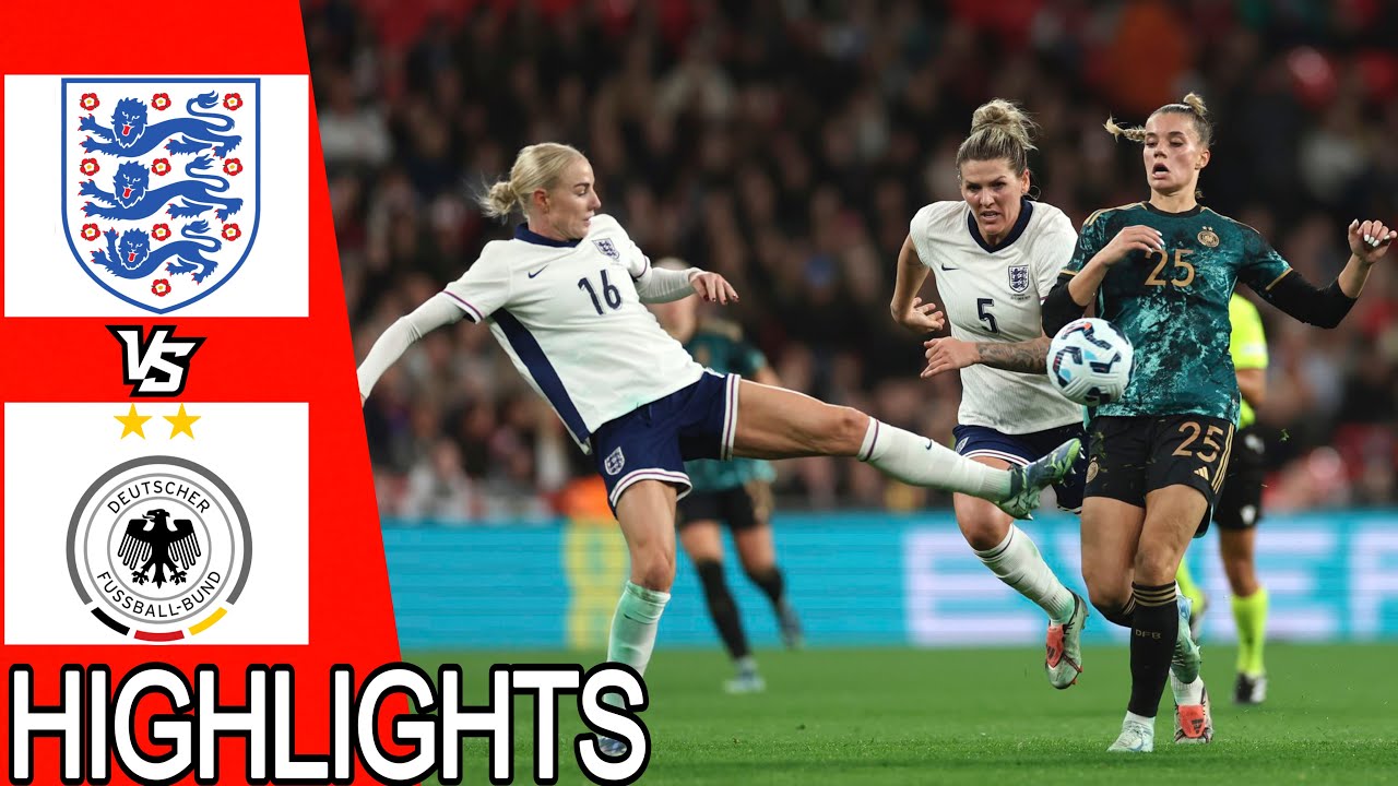 England vs Germany | All Goals & Highlights | International Friendly | 25 October, 2024