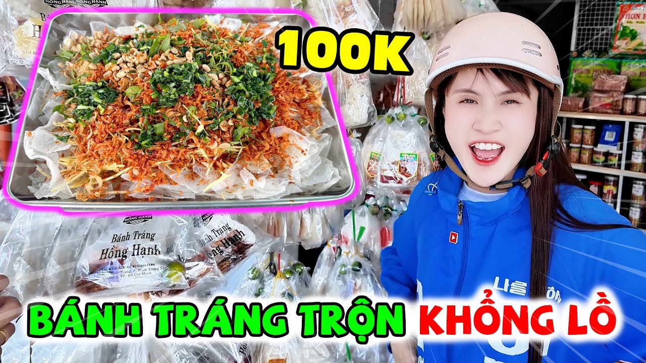 LÀM MÂM BÁNH TRÁNG TRỘN KHỔNG LỒ CHỈ VỚI 100K - VÊ VÊ CHANNEL