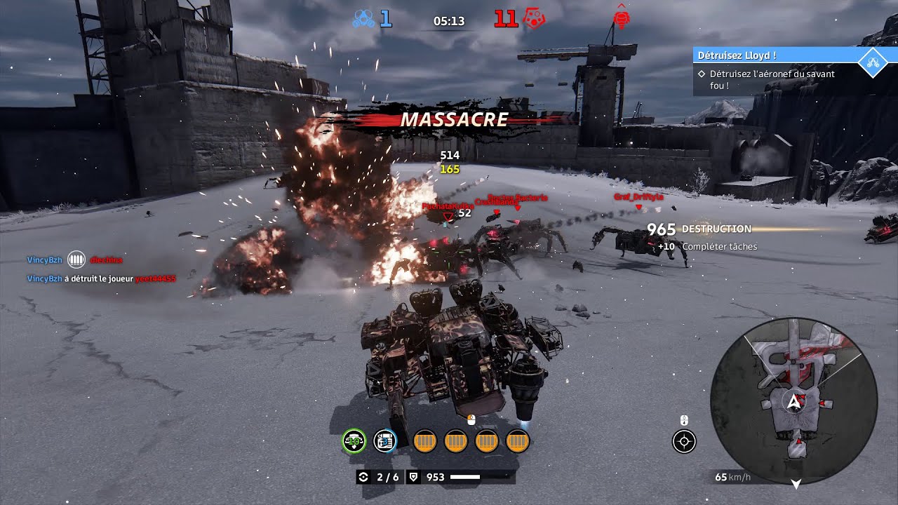 Crossout Blackout Ops - 1 vs 11 final