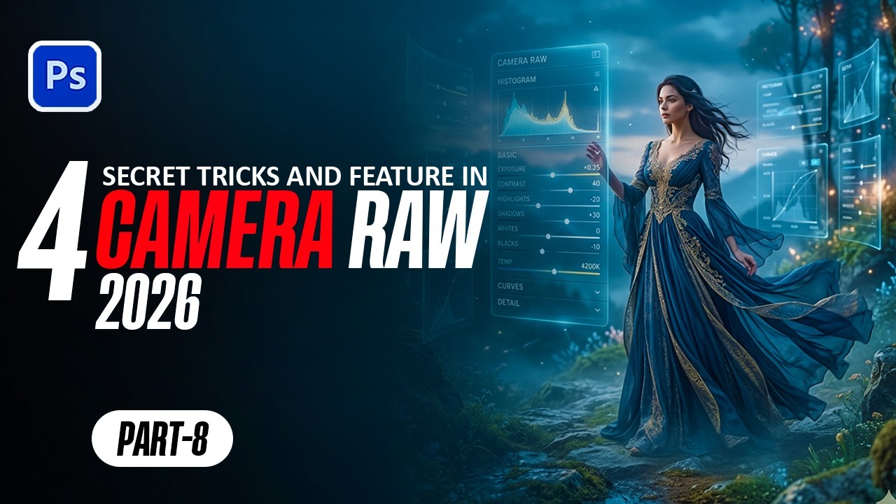 4 Time Saving Camera Raw Features & Tricks You Need to Try | Part 8