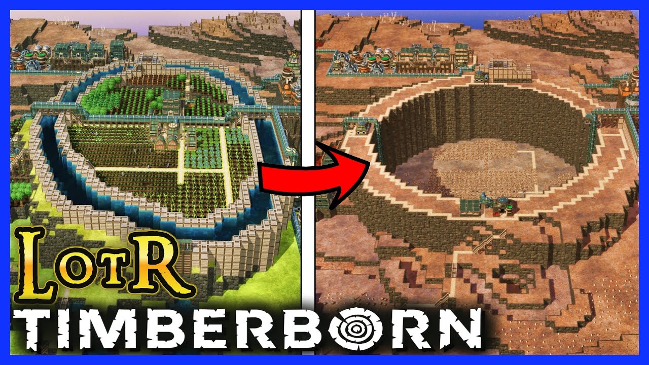 СМОТРИТЕ ПОЛНОЕ УНИЧТОЖЕНИЕ МИНАС-ТИРИТА! - Timberborn LOTR Ep 11