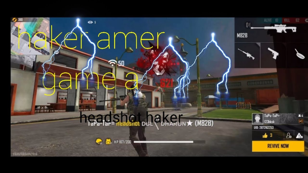 headshot haker amer game a😵