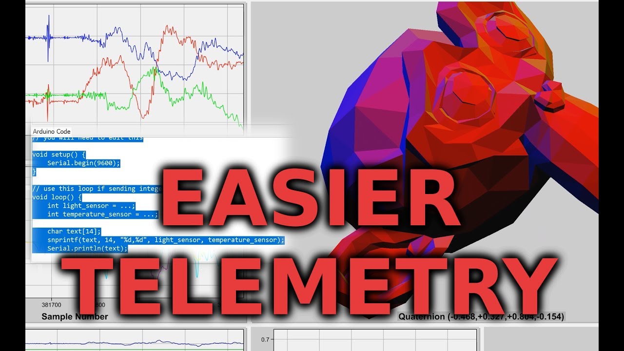 Easier Arduino Telemetry and Data Logging
