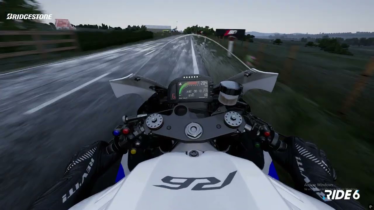 RIDE 6 pov yamaha r6 mc, circuito ulstern gp.