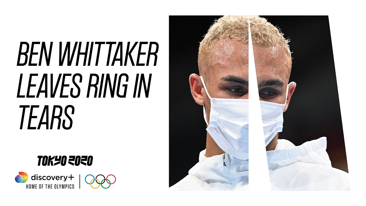 Team GB boxer Ben Whittaker leaves ring in tears | Boxing | Olympic Games - Tokio 2020