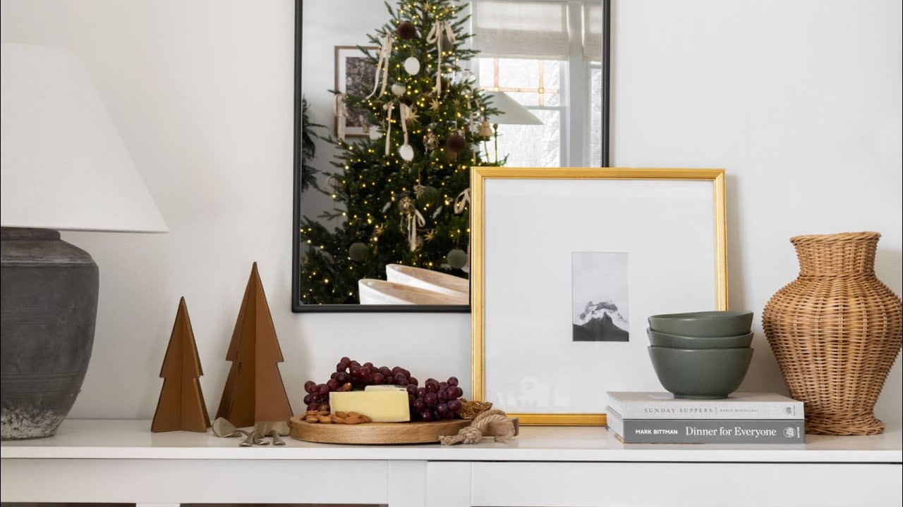 DISEÑO MINIMALISTA NAVIDEÑO | COMO LOGRARLO + TENDENCIAS  #homedecor #christmas
